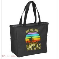 And She Lived Happily Ever After Hiking Tote Bag thumb 2