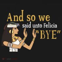 And So We Said Unto Felicia Bye Backpack thumb 2