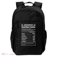 Aquarius Nutrition Facts Backpack thumb 0