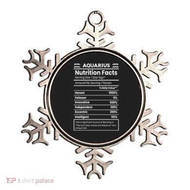 Aquarius Nutrition Facts Ornament