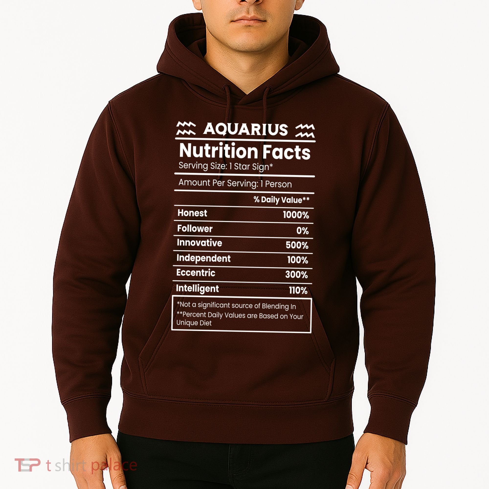 Aquarius Nutrition Facts Hoodie