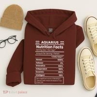 Aquarius Nutrition Facts Hoodie thumb 4