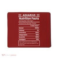 Aquarius Nutrition Facts Mousepad thumb 0