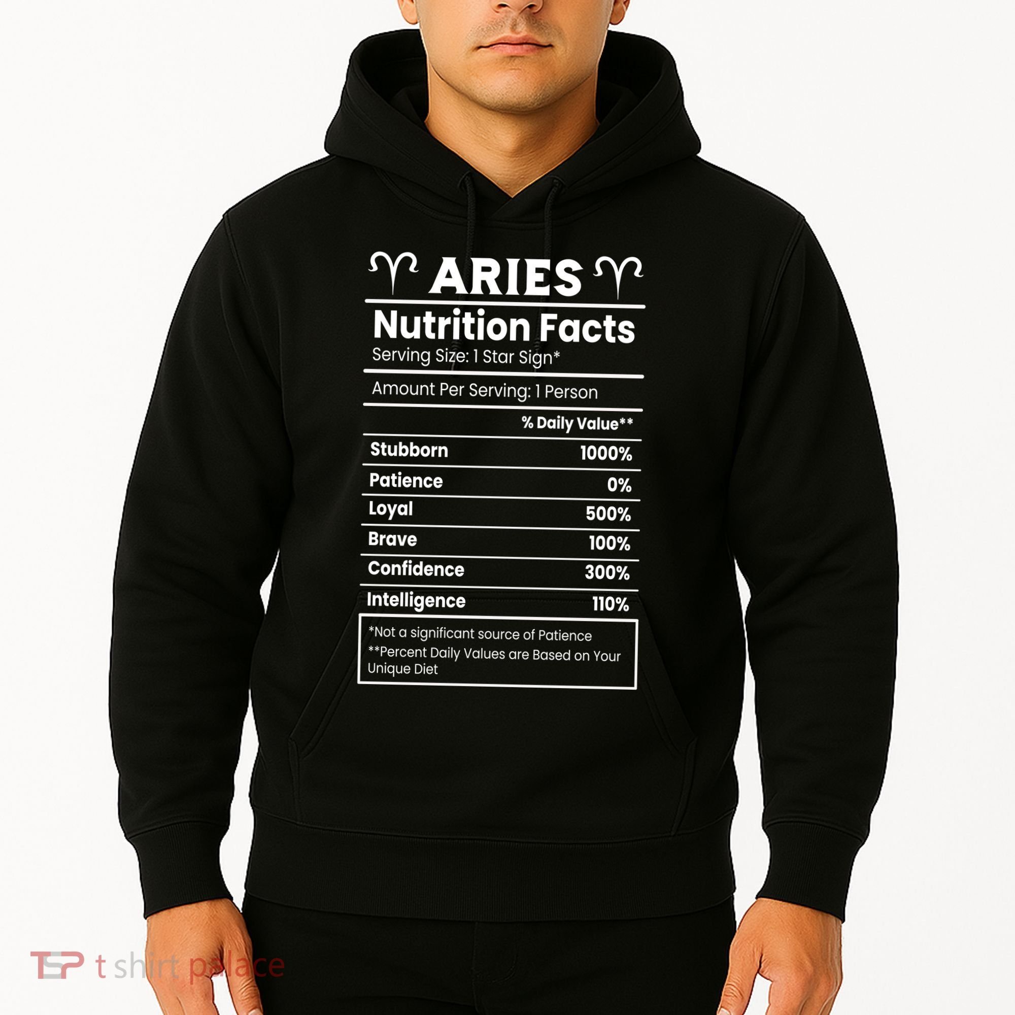 Aries Nutrition Facts Hoodie