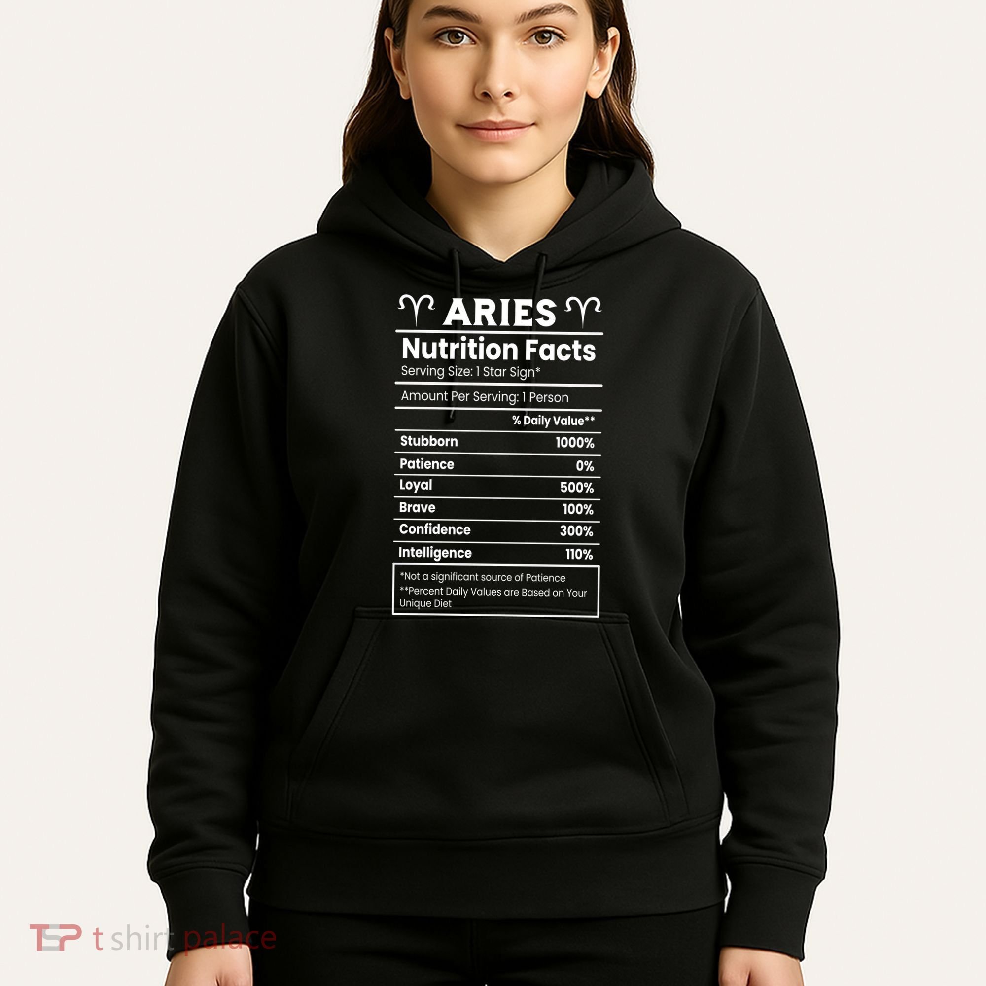 Aries Nutrition Facts Hoodie