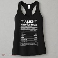Aries Nutrition Facts Women's Tank Top thumb 3