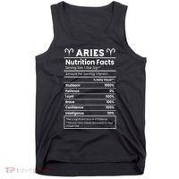 Aries Nutrition Facts Tank Top thumb 0