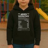 Aries Nutrition Facts Kids Hoodie thumb 3