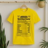 Aries Nutrition Facts T-Shirt thumb 2