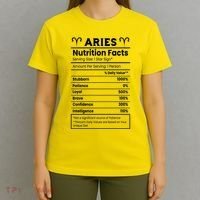 Aries Nutrition Facts T-Shirt thumb 4