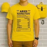 Aries Nutrition Facts T-Shirt thumb 6