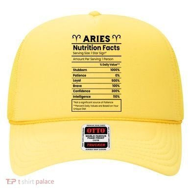 Aries Nutrition Facts Hat