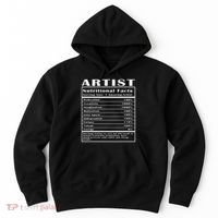Artist Nutritional Facts Hoodie thumb 0