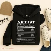 Artist Nutritional Facts Hoodie thumb 4