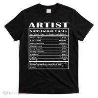 Artist Nutritional Facts T-Shirt thumb 0