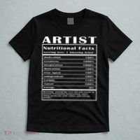 Artist Nutritional Facts T-Shirt thumb 5