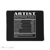 Artist Nutritional Facts Mousepad thumb 0