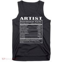 Artist Nutritional Facts Tank Top thumb 0