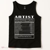 Artist Nutritional Facts Tank Top thumb 2