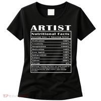 Artist Nutritional Facts Women's T-Shirt thumb 0