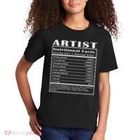 Artist Nutritional Facts Kids T-Shirt thumb 2