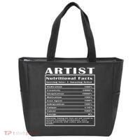 Artist Nutritional Facts Tote Bag thumb 0