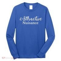 Attractive Nuisance Funny Lawyer Long Sleeve Shirt thumb 0