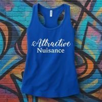 Attractive Nuisance Funny Lawyer Women's Tank Top thumb 3