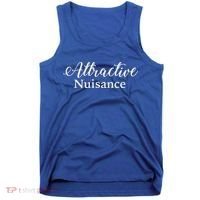 Attractive Nuisance Funny Lawyer Tank Top thumb 0