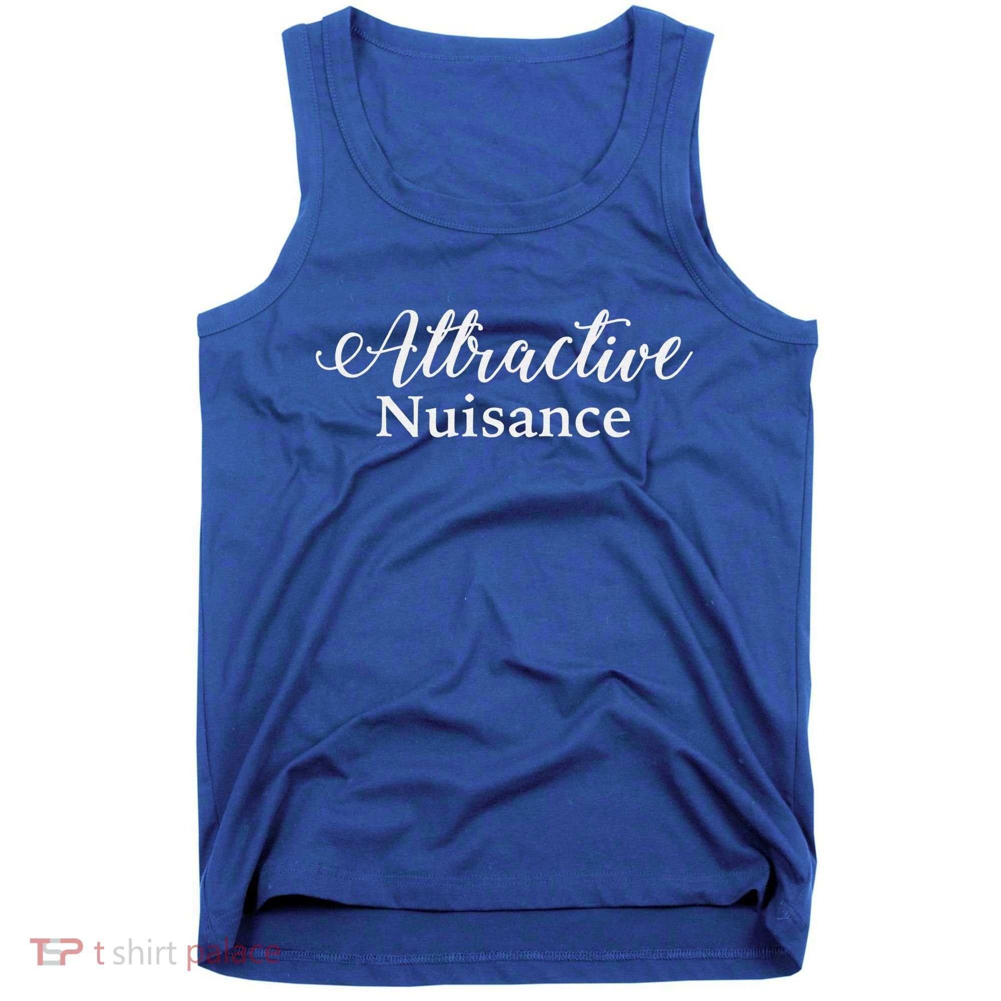 Attractive Nuisance Funny Lawyer Tank Top