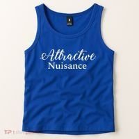 Attractive Nuisance Funny Lawyer Tank Top thumb 2
