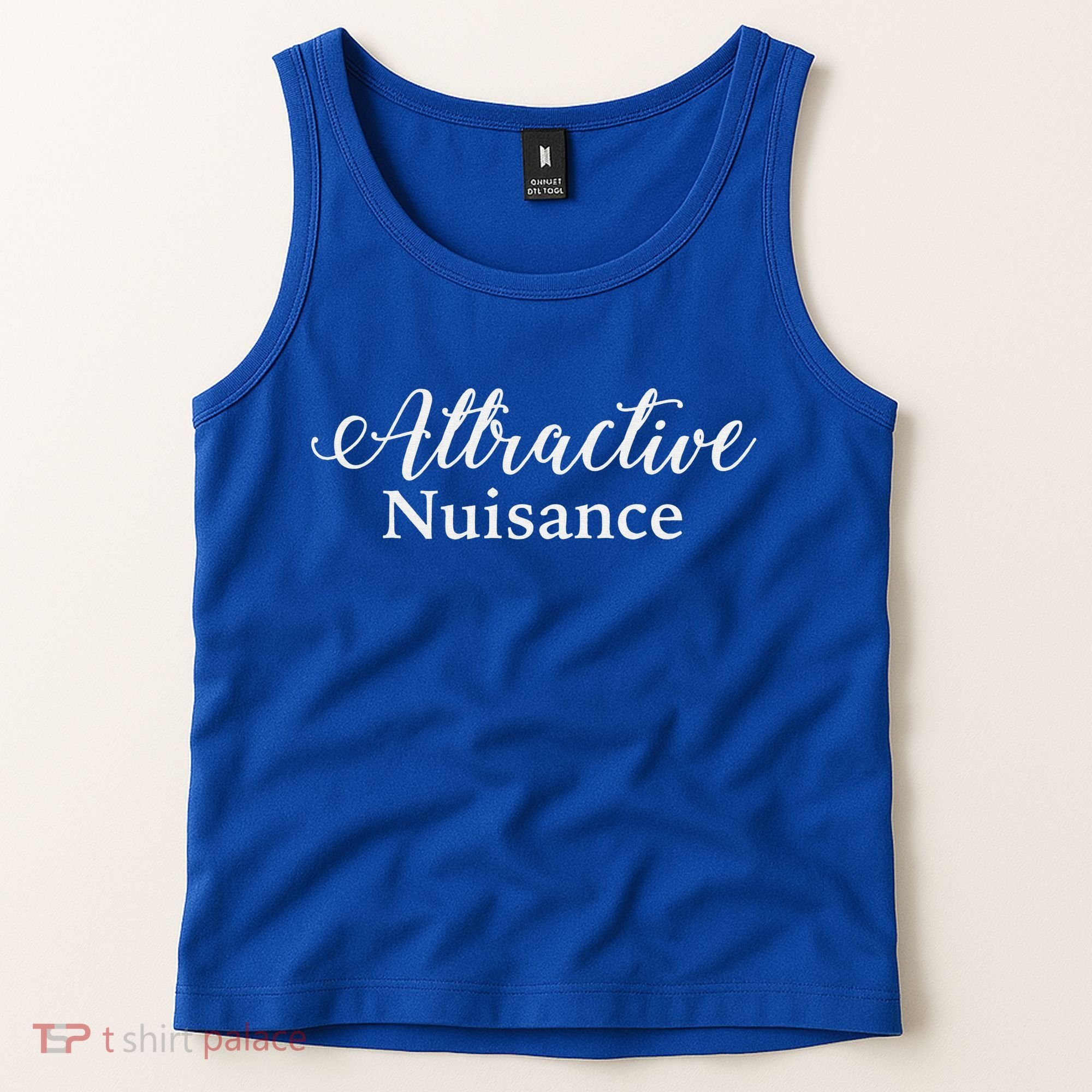 Attractive Nuisance Funny Lawyer Tank Top
