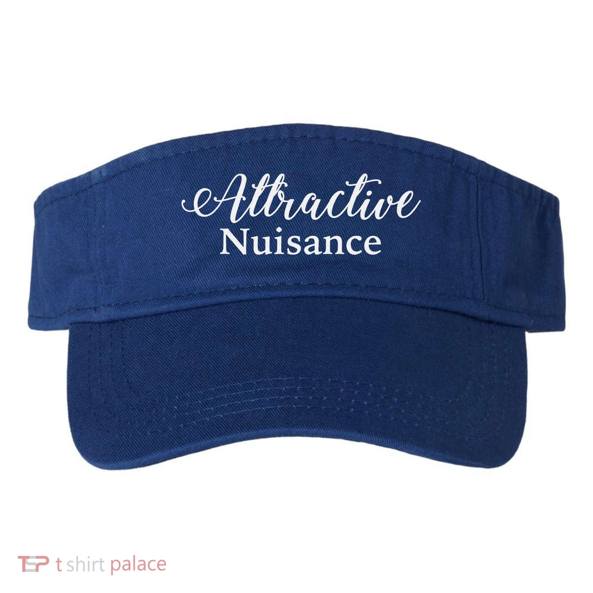 Attractive Nuisance Funny Lawyer Visor