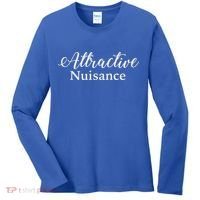 Attractive Nuisance Funny Lawyer Women's Long Sleeve Shirt thumb 0