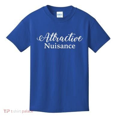 Attractive Nuisance Funny Lawyer Kids T-Shirt