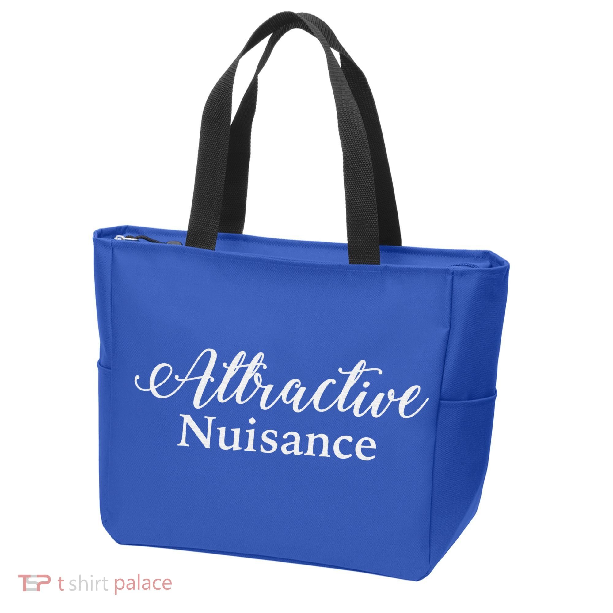 Attractive Nuisance Funny Lawyer Tote Bag
