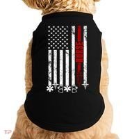 American Nurse Flag RN Nurse Doggie Tank thumb 0
