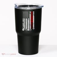 American Nurse Flag RN Nurse Tumbler thumb 0
