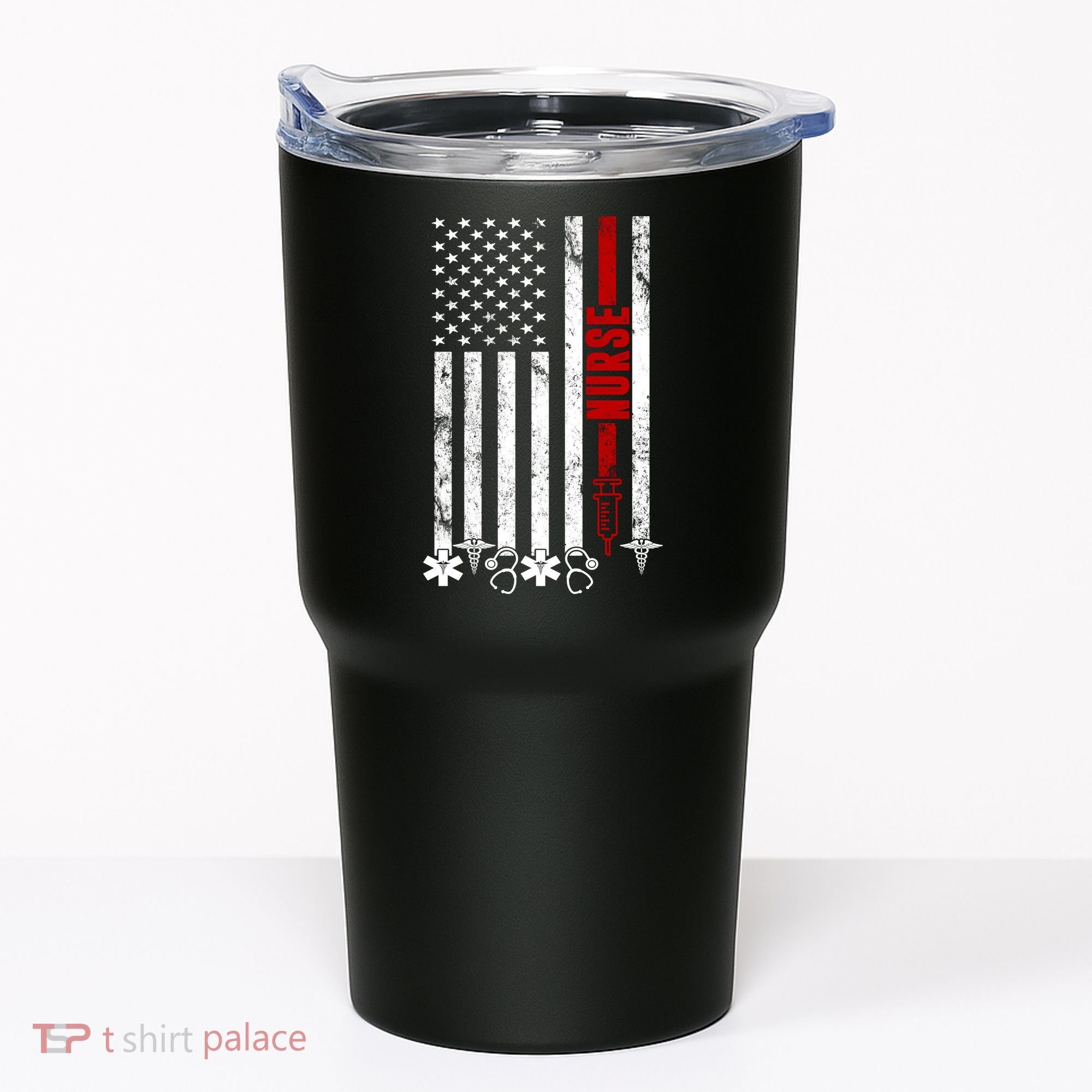 American Nurse Flag RN Nurse Tumbler
