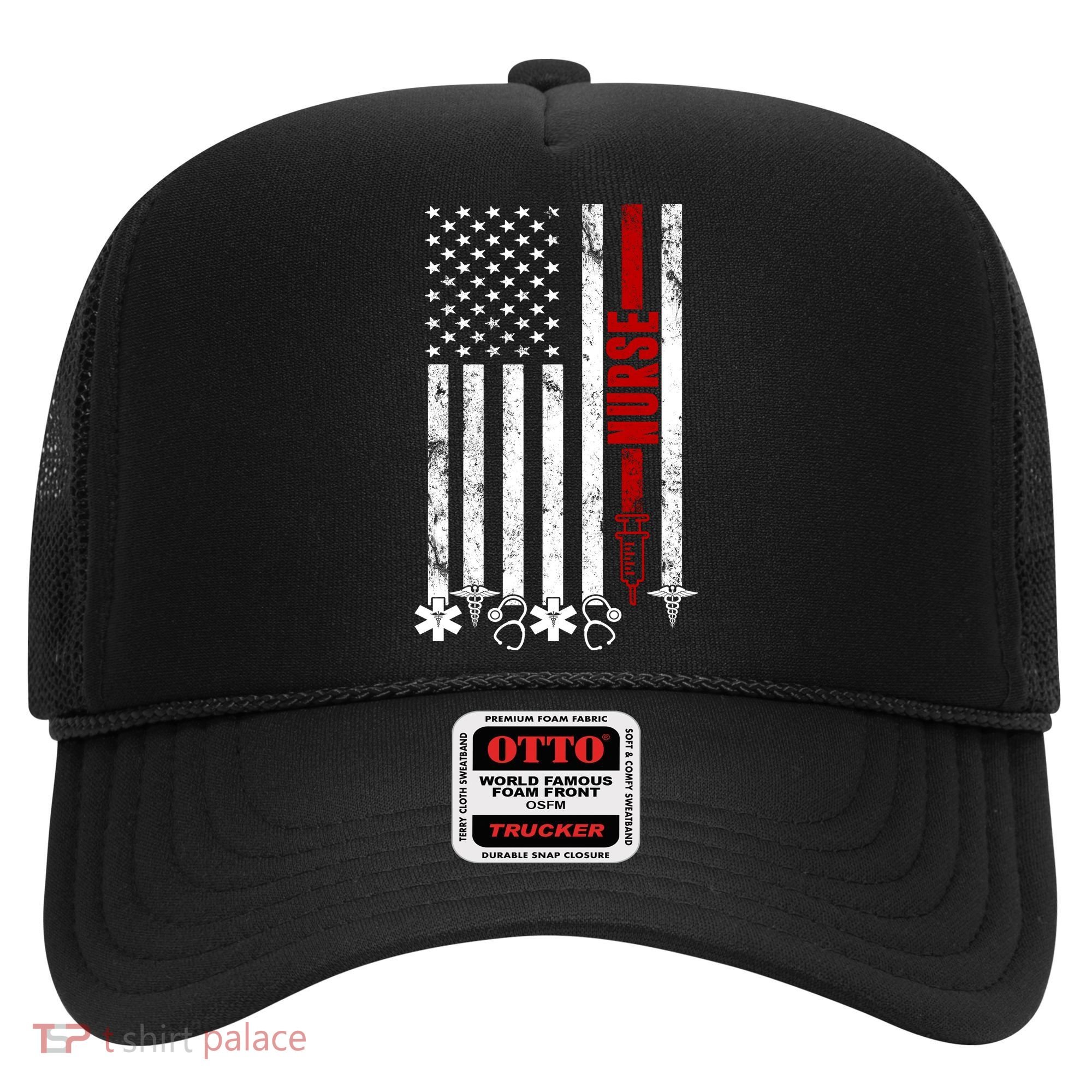 American Nurse Flag RN Nurse Hat