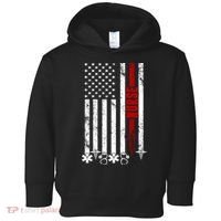 American Nurse Flag RN Nurse Toddler Hoodie thumb 0
