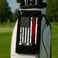 American Nurse Flag RN Nurse Golf Towel thumb 2