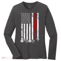 American Nurse Flag RN Nurse Women's Long Sleeve Shirt thumb 0