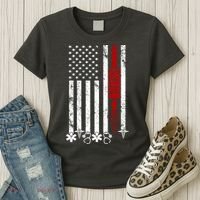American Nurse Flag RN Nurse Women's T-Shirt thumb 3