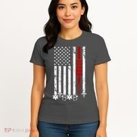 American Nurse Flag RN Nurse Women's T-Shirt thumb 4
