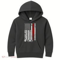 American Nurse Flag RN Nurse Kids Hoodie thumb 0