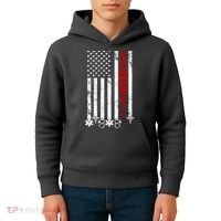 American Nurse Flag RN Nurse Kids Hoodie thumb 4