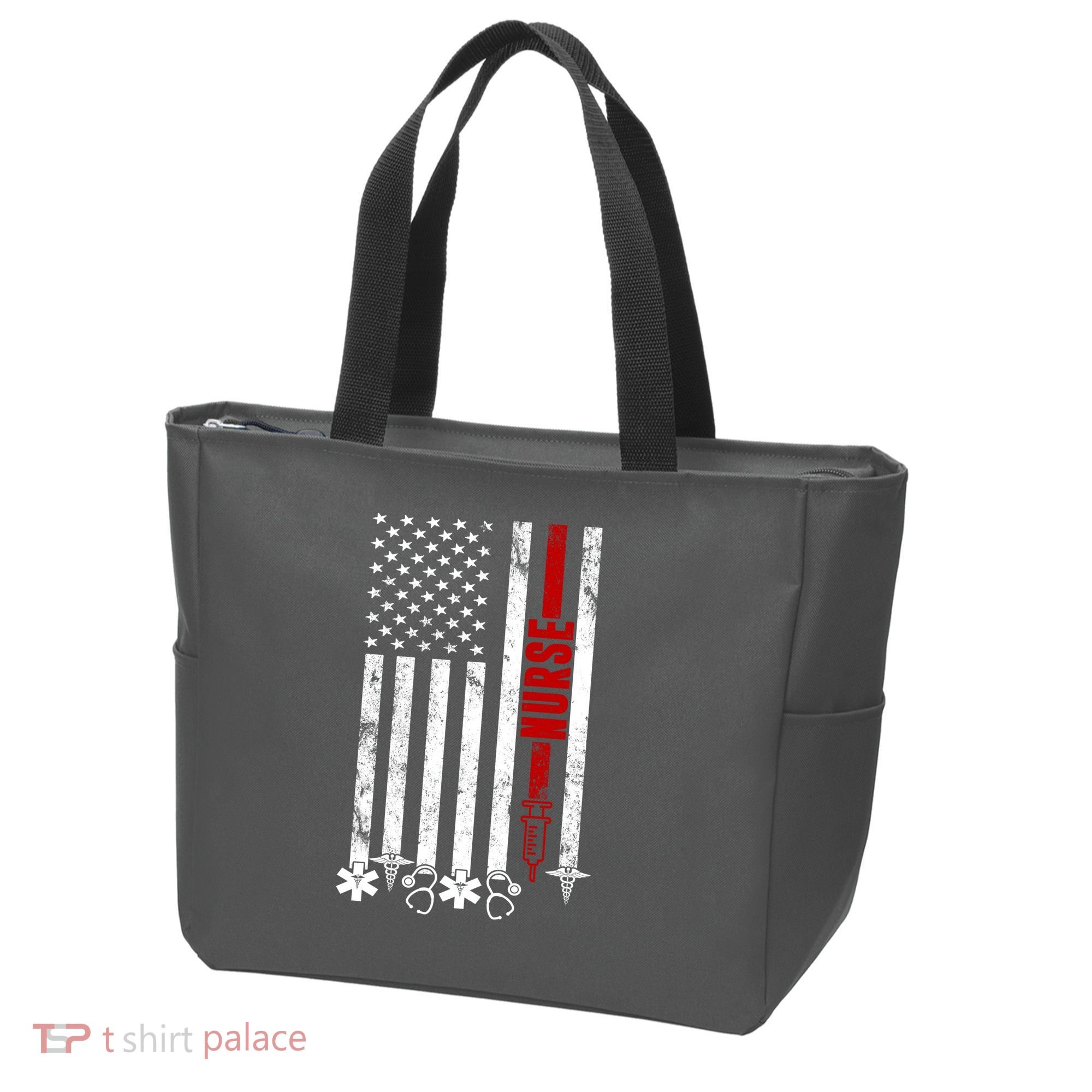 American Nurse Flag RN Nurse Tote Bag