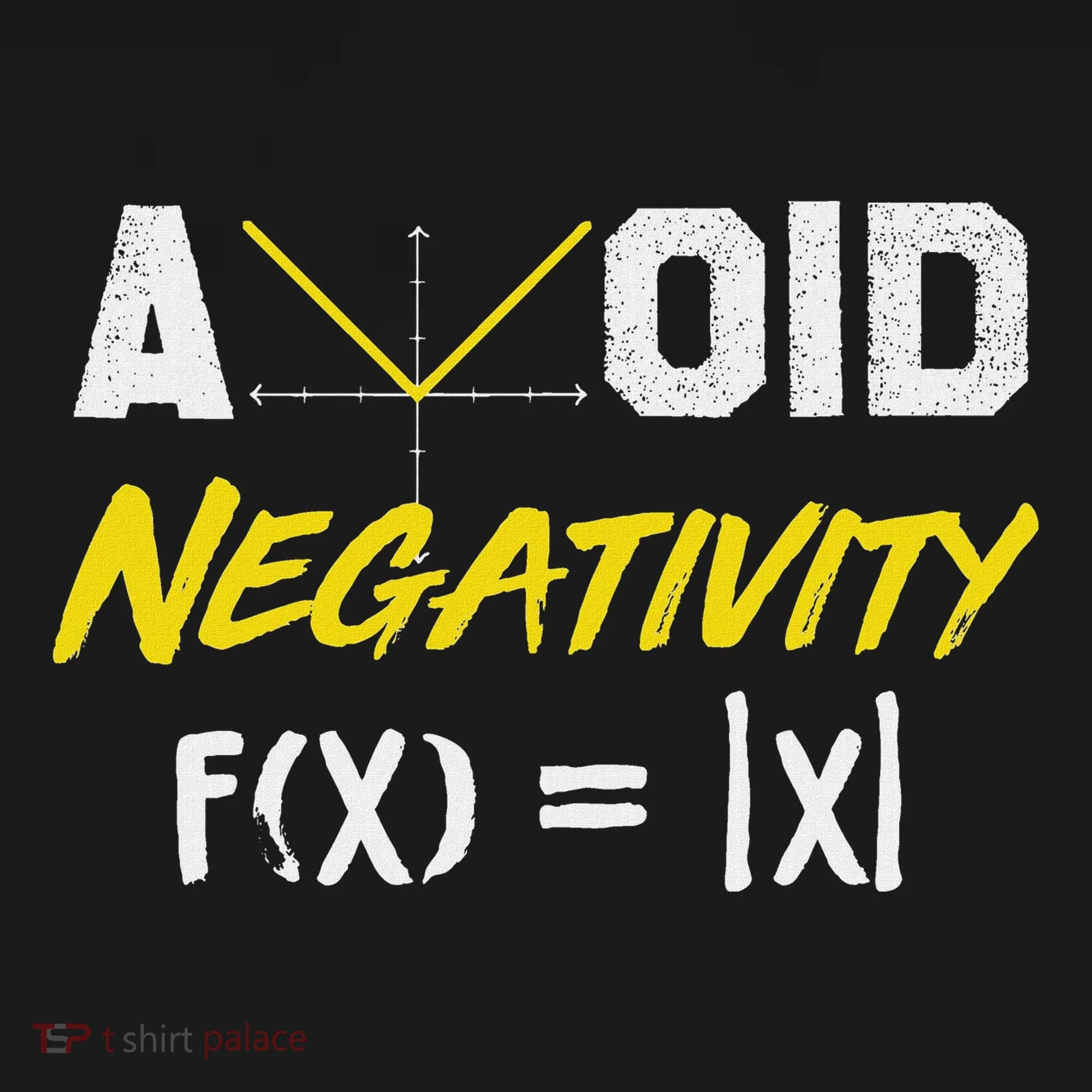 Avoid Negativity Funny Math Pun Equation Doggie Tank