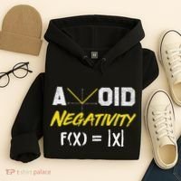 Avoid Negativity Funny Math Pun Equation Hoodie thumb 4